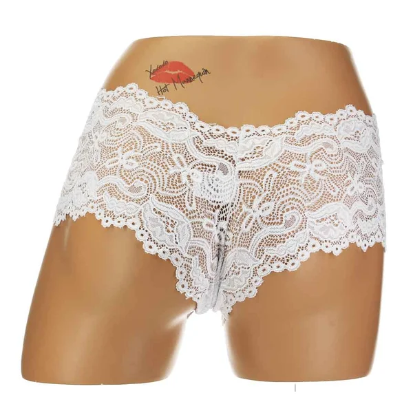 ACI Boyleg Panty - White - Small — image 2 of 2