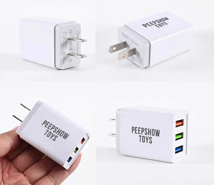 USB to AC 3× Charging Adapter — image 4 of 6
