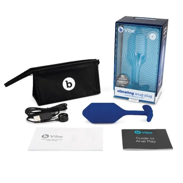 b-Vibe Advanced Vibrating Snug Plug with Free Lube Bundle — image 12 of 25