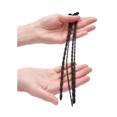 silicone spiral screw plug set urethral sounding