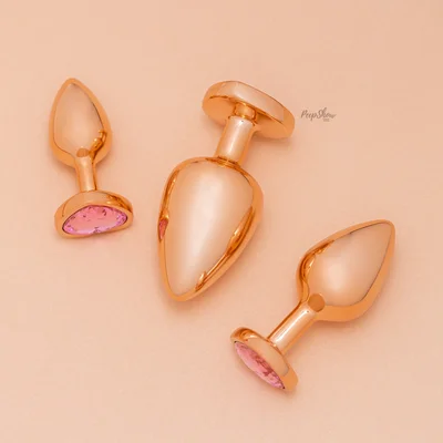 rear assets trainer kit pink heart rose gold