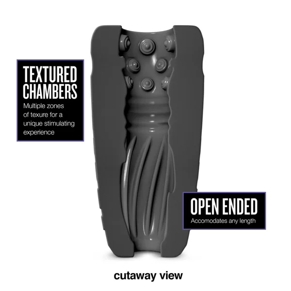 M-Elite Platinum Gript - Silicone Penis Stroker — image 9 of 12