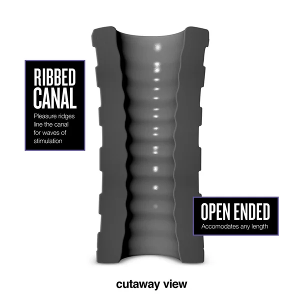 M-Elite Platinum Hekx - Silicone Penis Stroker — image 4 of 12