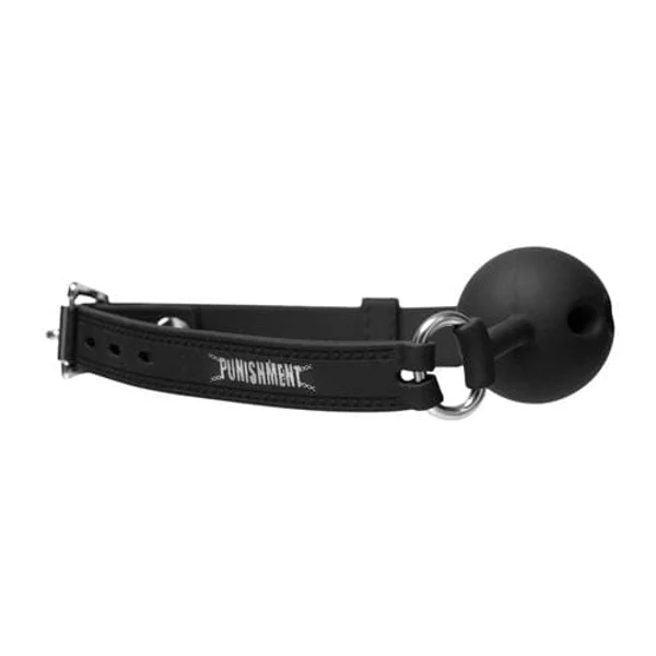 Punishment Breathable Silicone Ball Gag — image 4 of 10