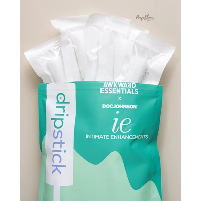 awkward essentials dripstick after sex cum cleanup