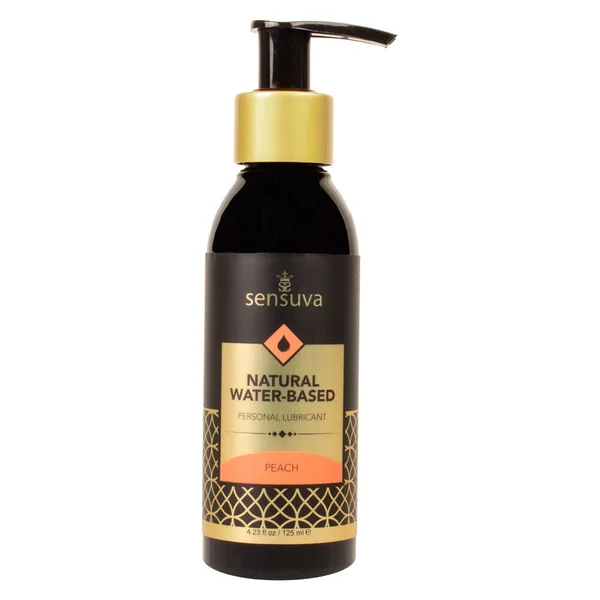 Peach Flavored, Natural Water-Based Personal Lubricant — image 2 of 4