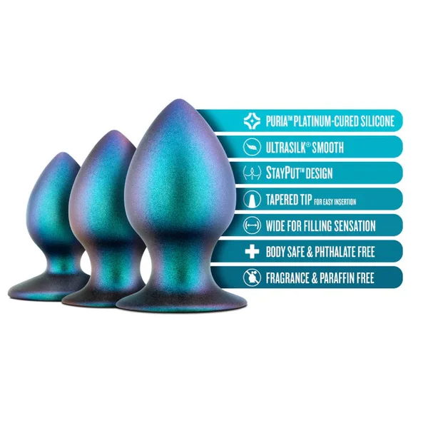 Anal Adventures Metaverse Plug Kit - 3 Plugs — image 2 of 8