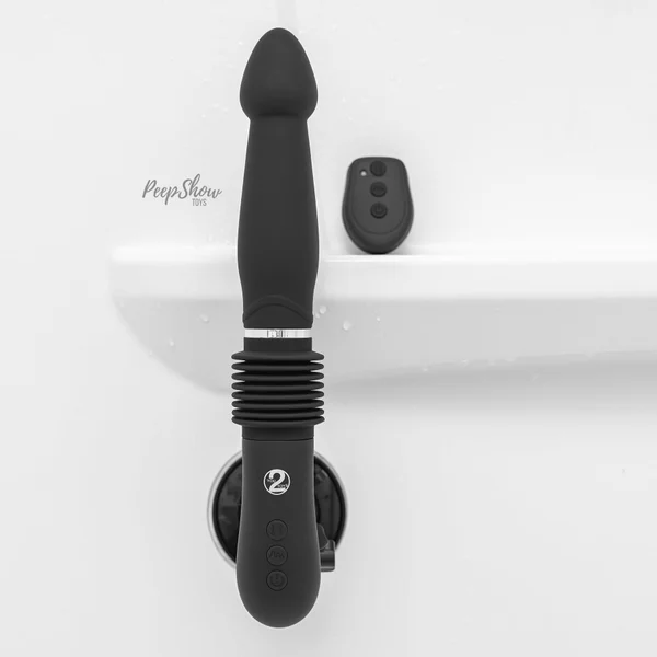 RC Fucking Machine - Thrusting Vibrator with Suction Cup & Remote Control — image 2 of 16