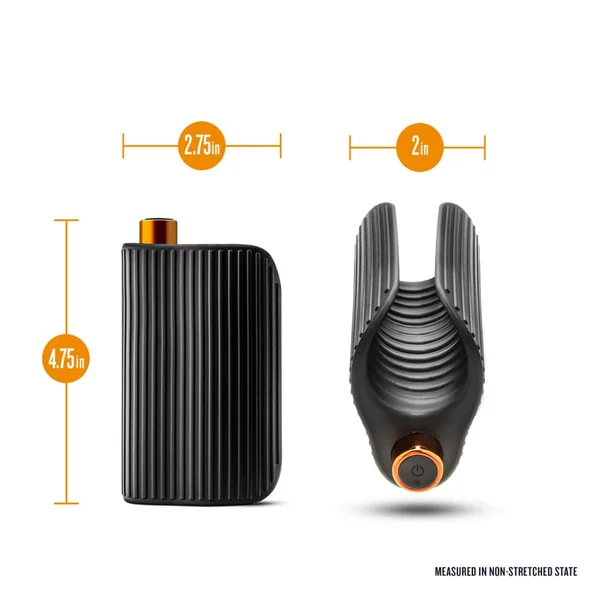 M-Elite Platinum Wrapt - Silicone Penis Vibrator & Stroker — image 8 of 22