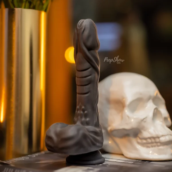 Naked Addiction Demon Noir - 8.6" Thrusting & Vibrating Dildo — image 7 of 14