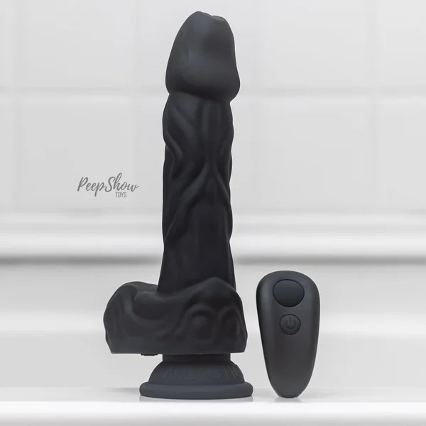 Naked Addiction Demon Noir - 8.6" Thrusting & Vibrating Dildo — image 2 of 14