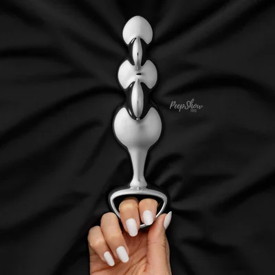 njoy disco beaded dildo 316 stainless steel