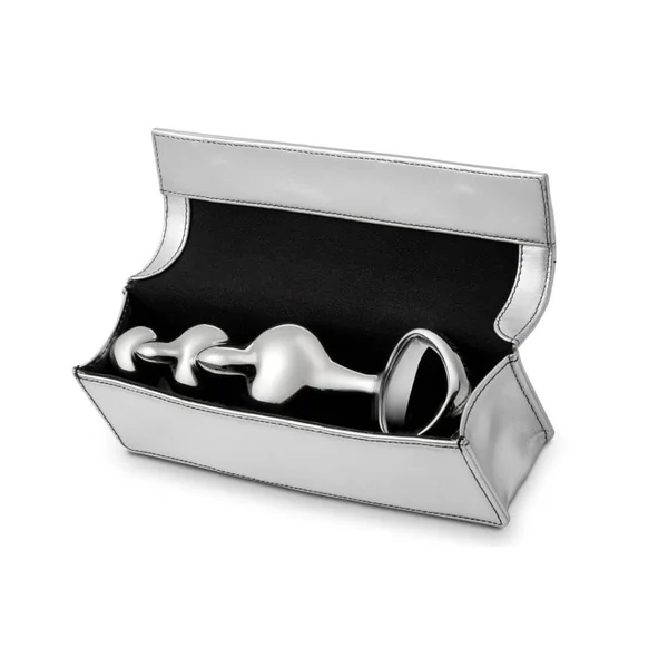 Njoy Disco Beaded Dildo 316 Stainless Steel — image 5 of 12