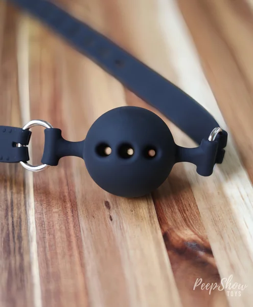 Breathable Silicone Ball Gag by Peepshow Toys — image 2 of 16