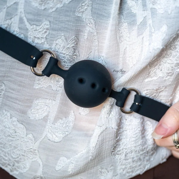 Breathable Silicone Ball Gag by Peepshow Toys — image 12 of 16
