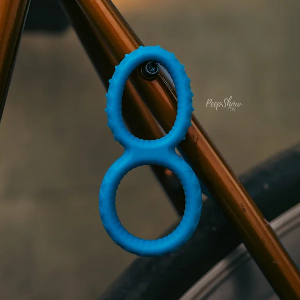 Enigma Ring by Sport Fucker - Dual Cock and Balls Ring, Soft Silicone — image 3 of 8