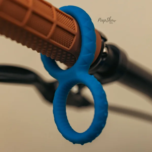 Enigma Ring by Sport Fucker - Dual Cock and Balls Ring, Soft Silicone — image 5 of 8