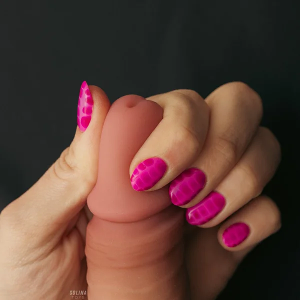 Solina Mega L - Ultra-Realistic Dual-Density Silicone Dildo — image 5 of 25