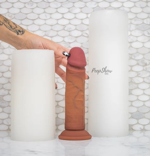 Solina Mega XL - Ultra-Realistic Dual-Density Silicone Dildo — image 13 of 25