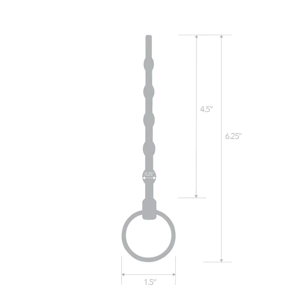 Beaded Urethral Sound, 4.5-Inch Stainless Steel — image 10 of 12