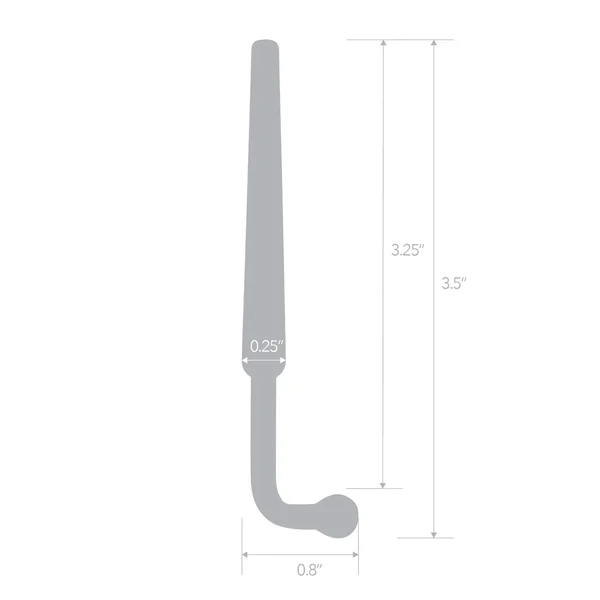 Crank Head Penis Plug Urethral Probe, Stainless Steel — image 7 of 10