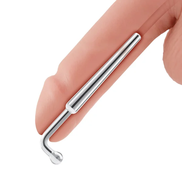 Crank Head Penis Plug Urethral Probe, Stainless Steel — image 8 of 10
