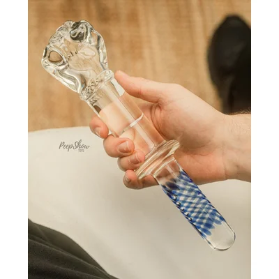 glas 11 inch glass fisting dildo