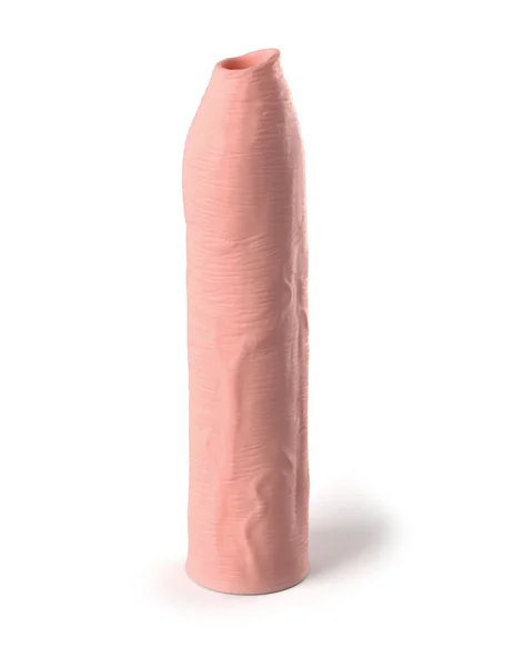 Uncut Silicone Penis Enhancer, 7-Inches, Hood-Up Foreskin — image 9 of 25