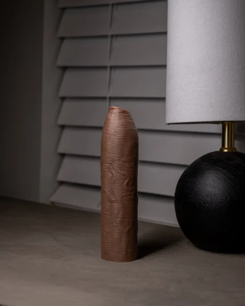 Uncut Silicone Penis Enhancer, 7-Inches, Hood-Up Foreskin — image 7 of 25