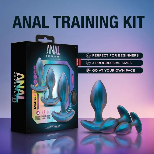 Anal Adventures Cosmos 3-Plug Booty Set — image 11 of 14