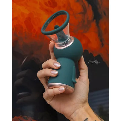 exquisite vulva breast pump with vibrating licking tongue