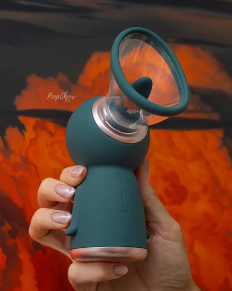 Exquisite Vulva & Breast Pump with Vibrating, Licking Tongue — image 5 of 8