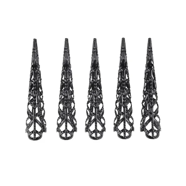 Black Sensory Fingertips - 5 Metal Claws — image 2 of 6