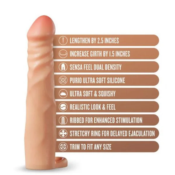 Fortitude Dual-Density Silicone Extender - 3-Inch Added Length — image 18 of 18