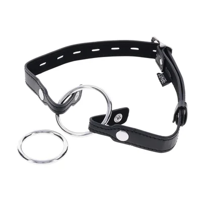 edge interchangeable ring open mouth gag