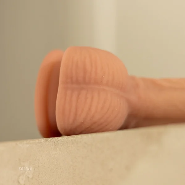 Solina Prima - Ultra-Realistic Dual-Density Silicone Dildo with Balls — image 13 of 25