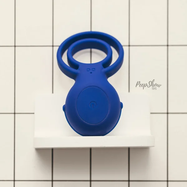 Cock Power Ultimate Vibrating Cock Ring, Blue — image 2 of 10