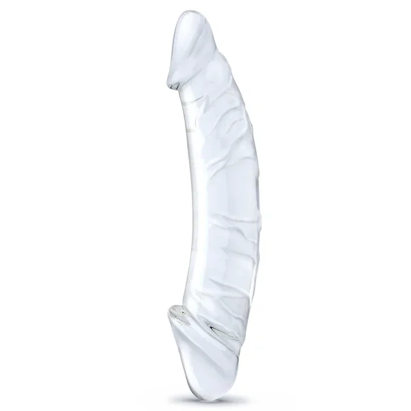10.5" Girthy Realistic Glass Double Dong by Gläs — image 18 of 20