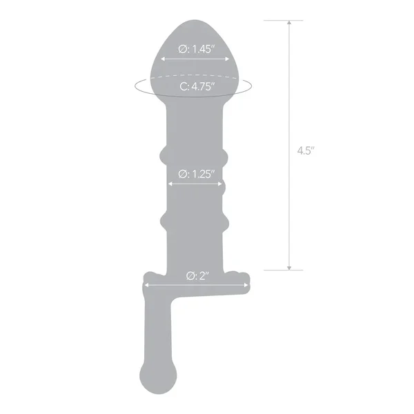 6.5" Candy Land Juicer Glass Dildo with Twist-Grip — image 14 of 16