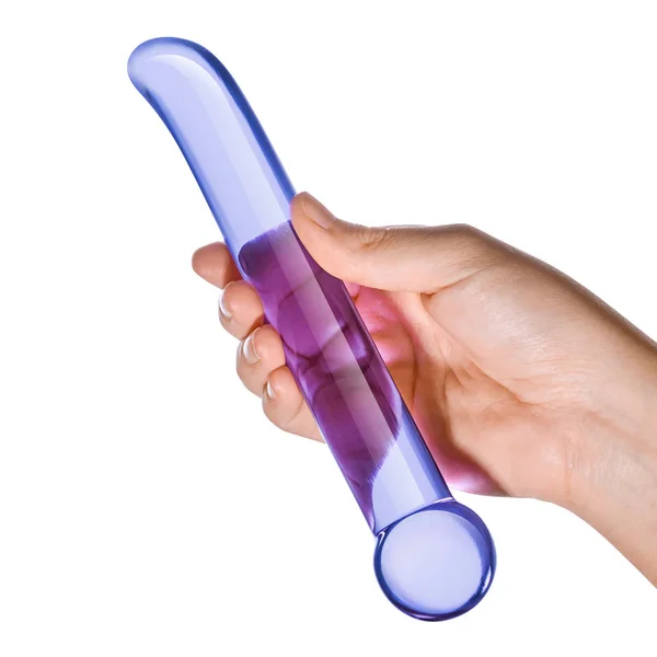 6.75" Purple G-Spot Tickler by Gläs — image 9 of 14