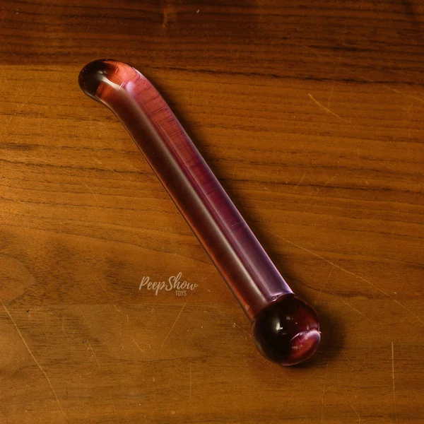 6.75" Purple G-Spot Tickler by Gläs — image 2 of 14