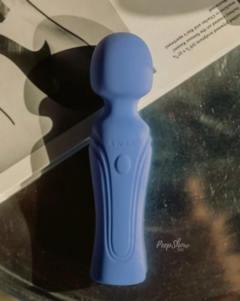 Swan Era Petite Wand Vibrator - With Deep, Adjustable Vibration — image 6 of 12