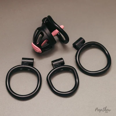the centurion by cellmate chastity cage with vulva catheter
