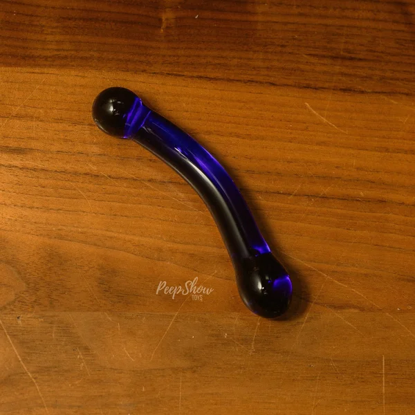 6" Curved G-spot Glass Dildo by Gläs — image 2 of 16