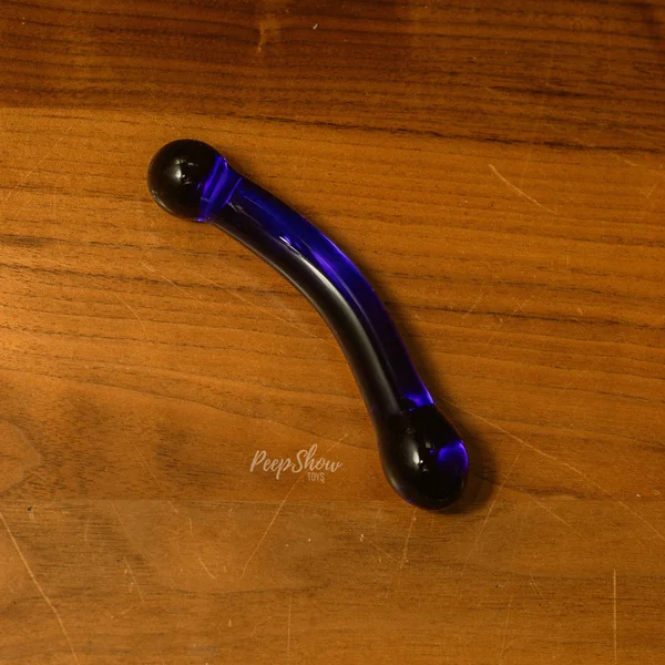 6" Curved G-spot Glass Dildo by Gläs — image 9 of 16