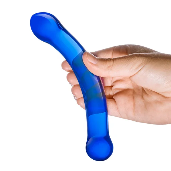 6" Curved G-spot Glass Dildo by Gläs — image 3 of 16