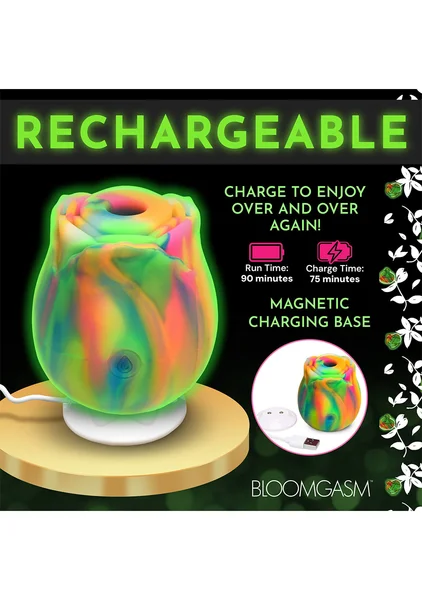 Glow Rose Clit Stimulator — image 9 of 10