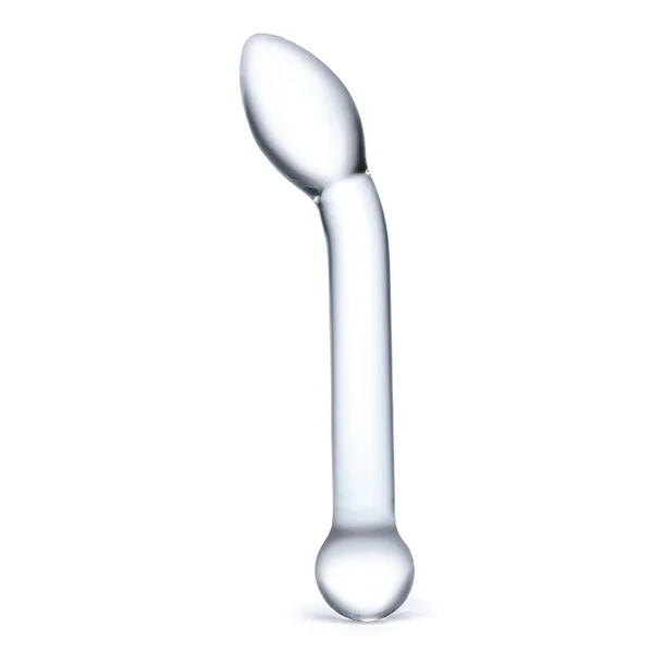 8" Slimline G-Spot Finder Glass Dildo by Gläs — image 17 of 20