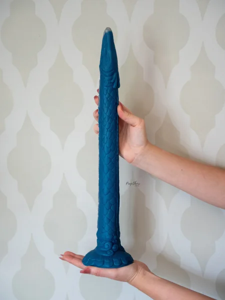 17" Eel Soft Colon Snake with Suction Cup — image 8 of 16