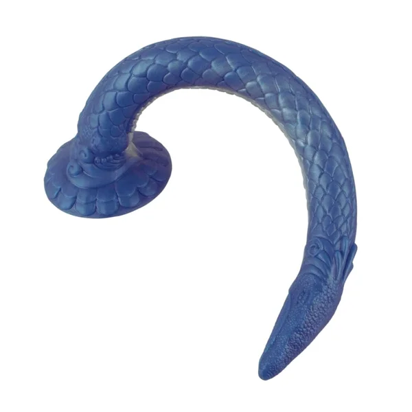 17" Eel Soft Colon Snake with Suction Cup — image 5 of 16